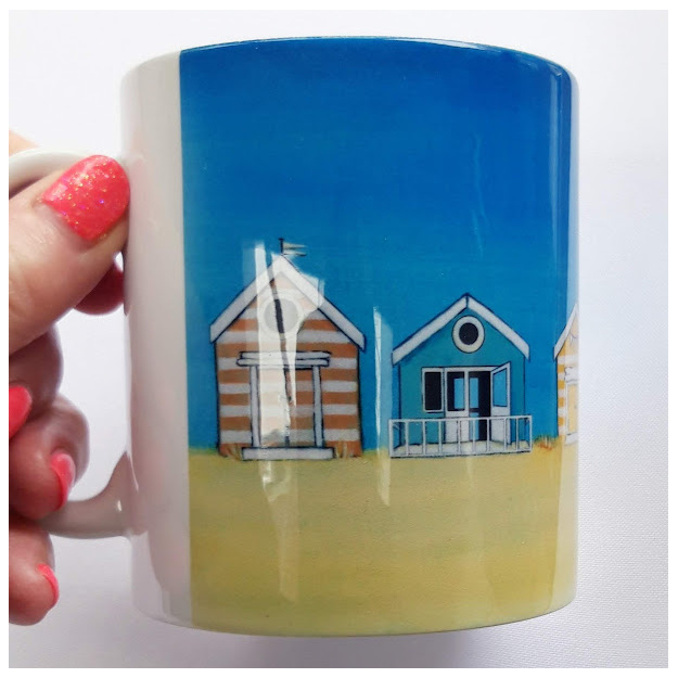Beach Hut Mug 3