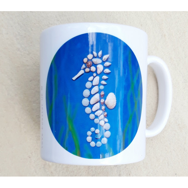 Seahorse Design Mug